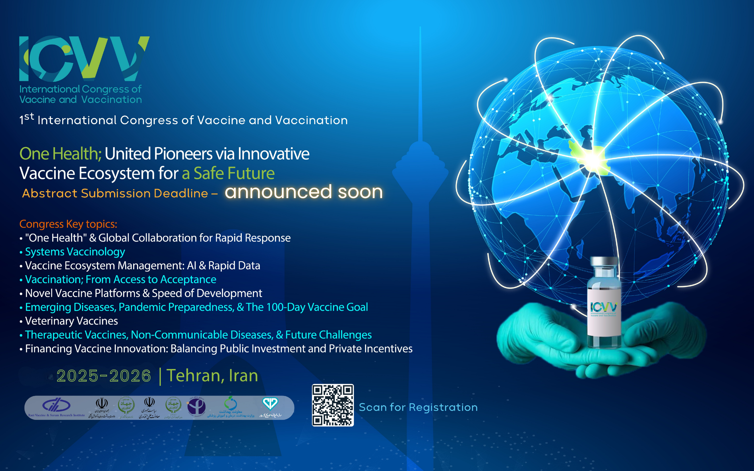 ICVV &mdash; International Congress of Vaccine & Vaccination &mdash; Official Poster